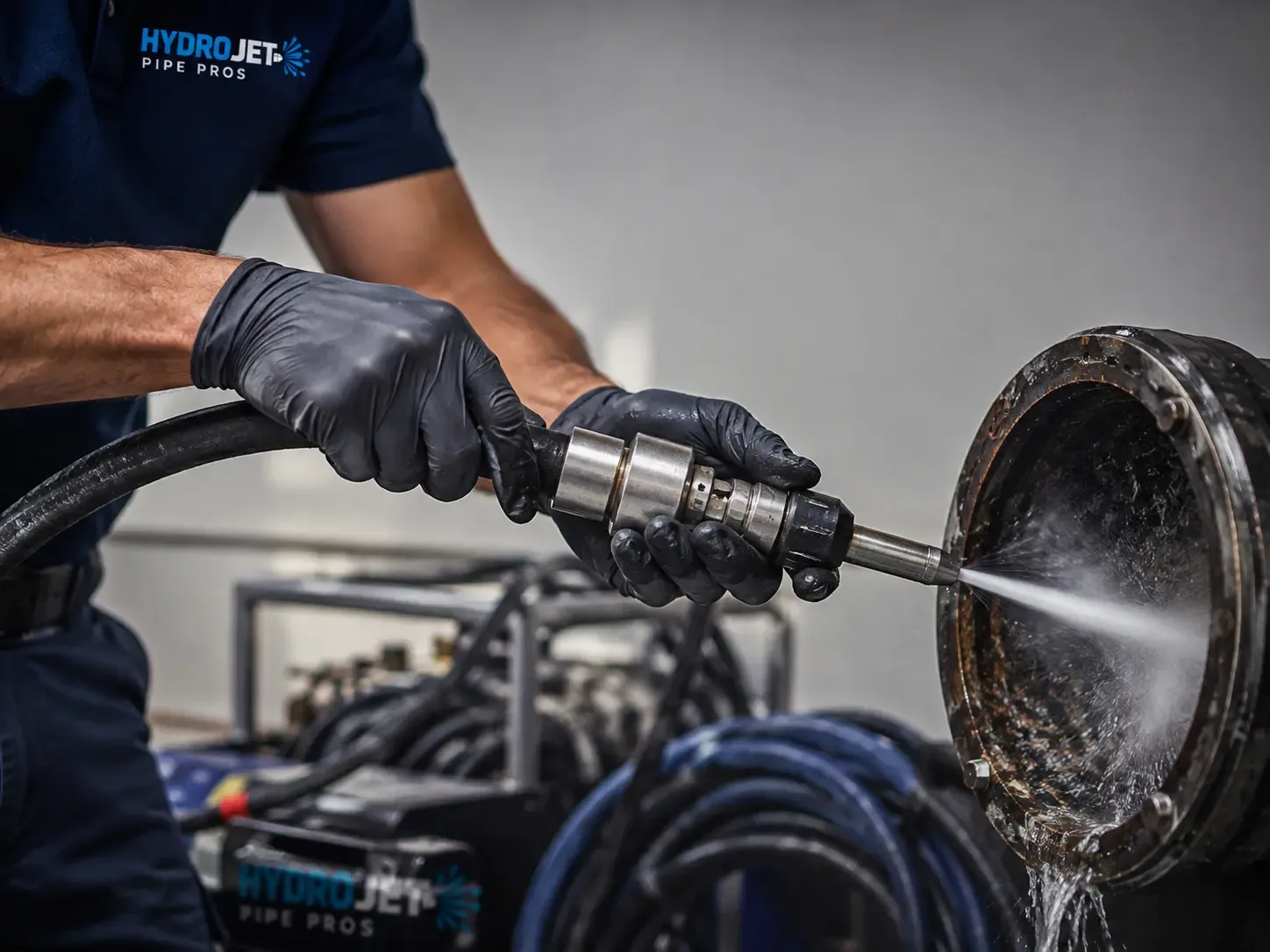 Hydro Jet Pipe Descaling in Hercules, CA